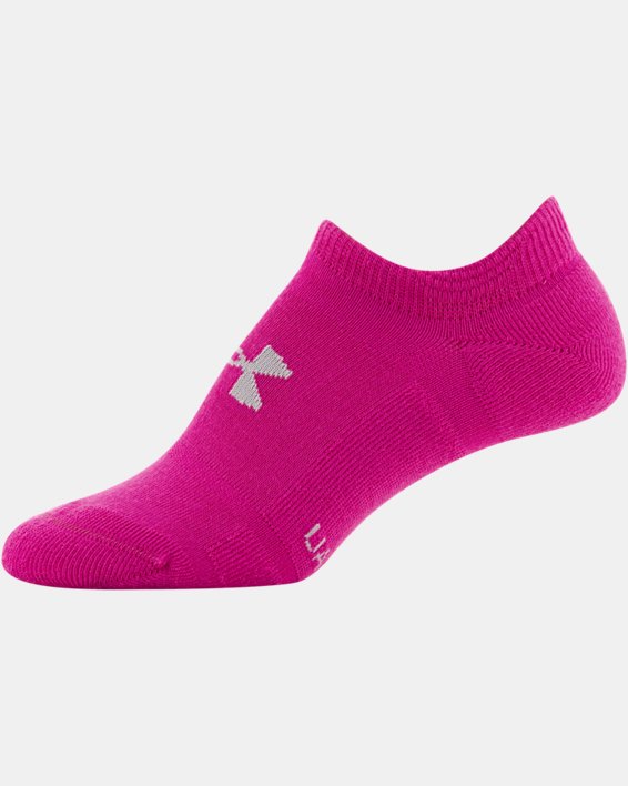 Women's UA Cushioned 6-Pack No Show Socks, Purple, pdpMainDesktop image number 13